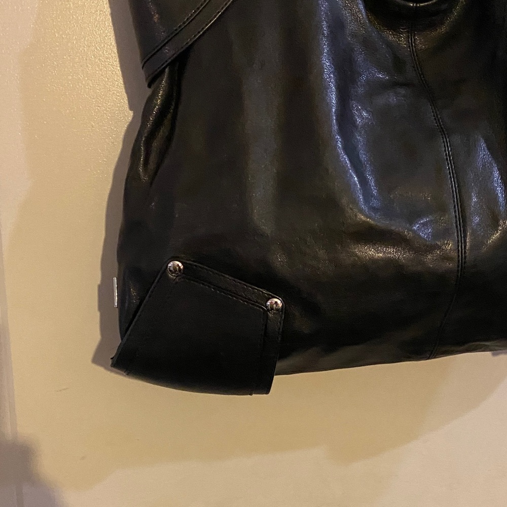 Kioba leather tote bag large size - Picture 2 of 13